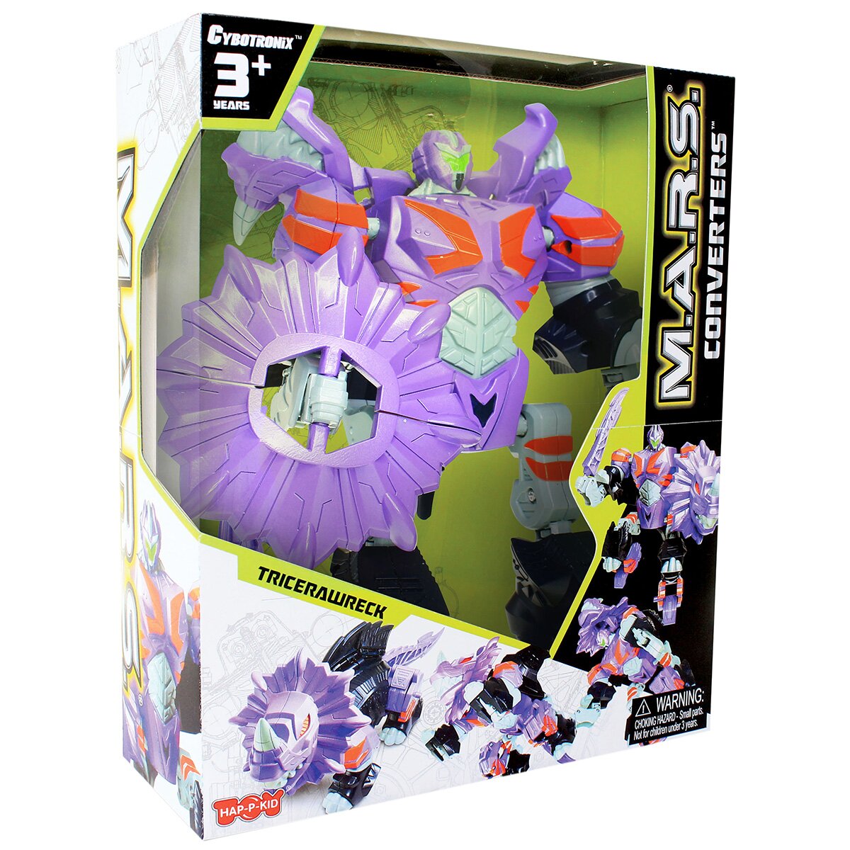 Happy Kid Robot transformabil M.A.R.S. Tricerawreck Mov