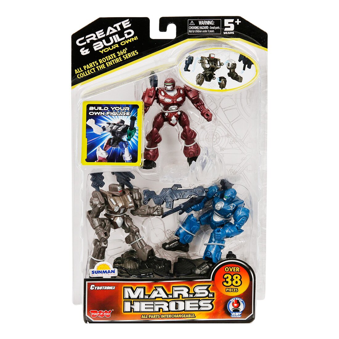 Happy Kid Set figurine Spatiale M.A.R.S.