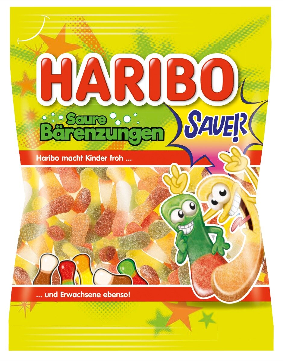 Haribo Jeleuri Saure Barenzungen 100 g