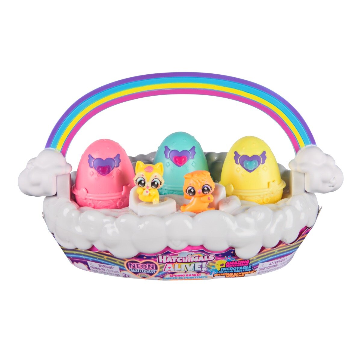 Hatchimals Set figurine in cosulet Alive Neon Rainbow 6072741