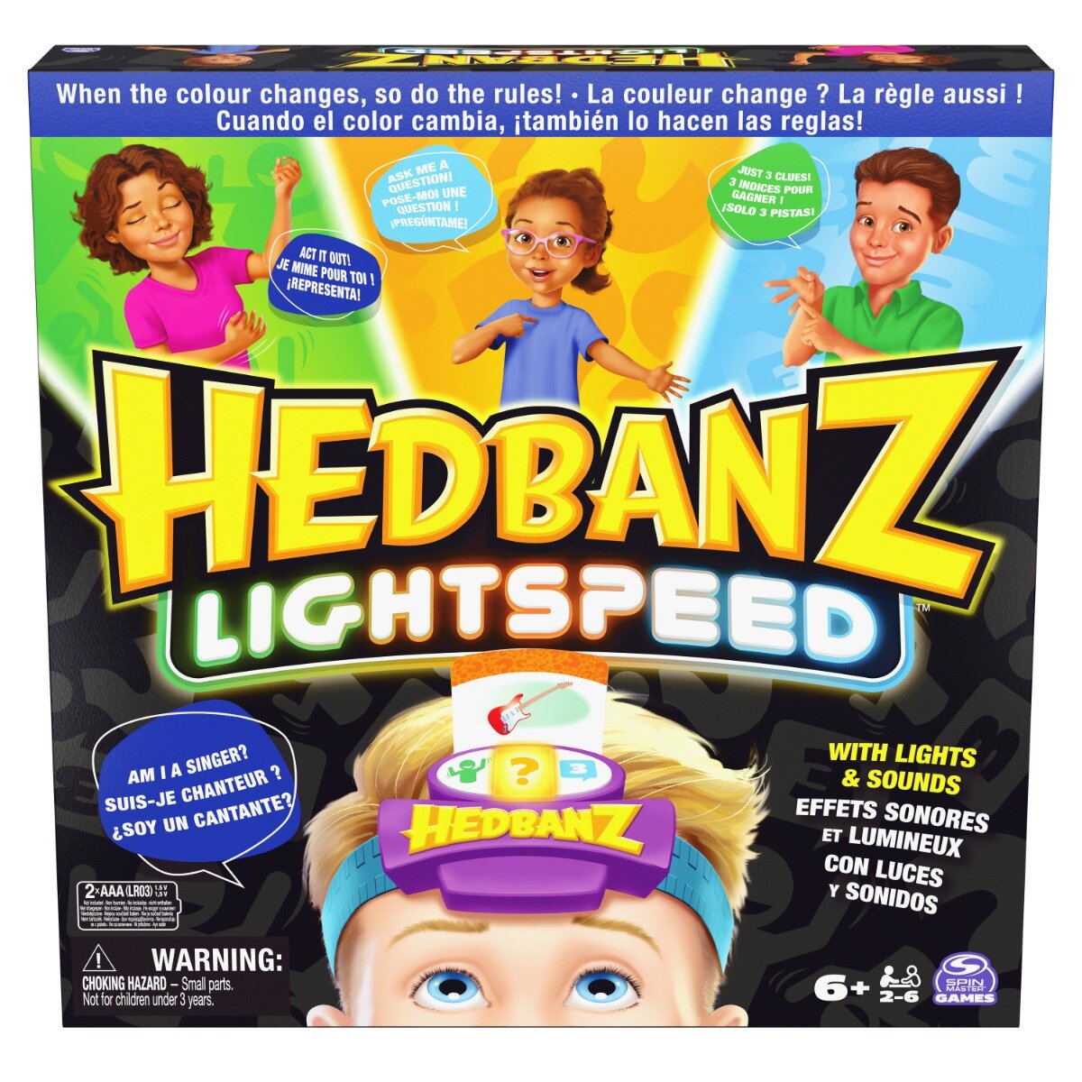 Hedbanz Joc de societate Lightspeed 20144866