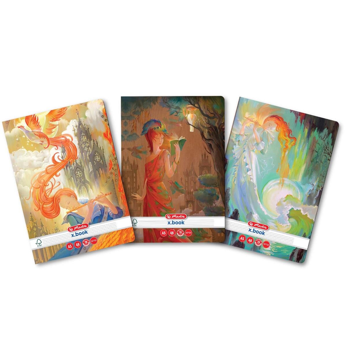 Herlitz Caiet dictando A5 Motiv Fairy Tale 48 file