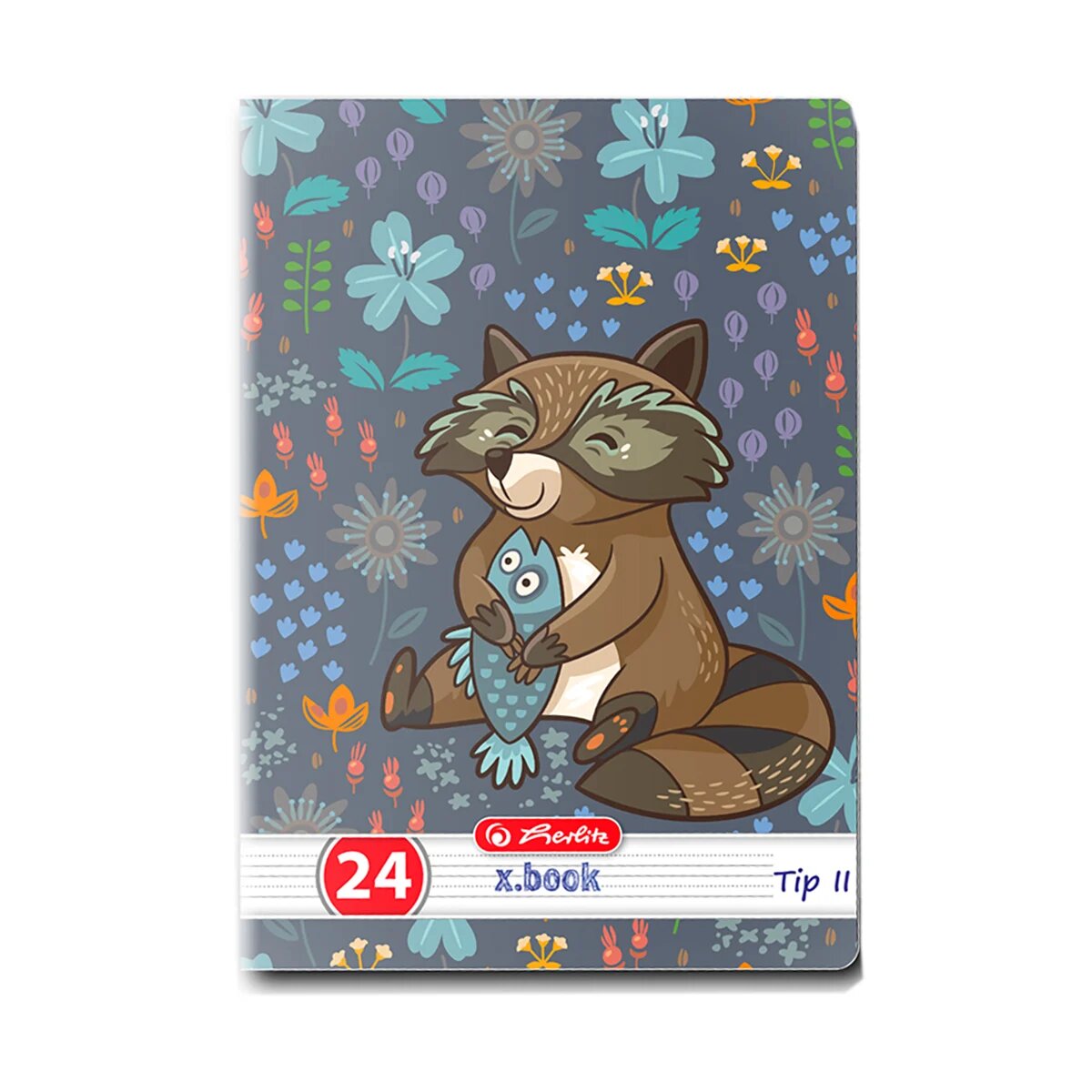 Herlitz Caiet Tip 2 A5 24 file Cute Animals Premium