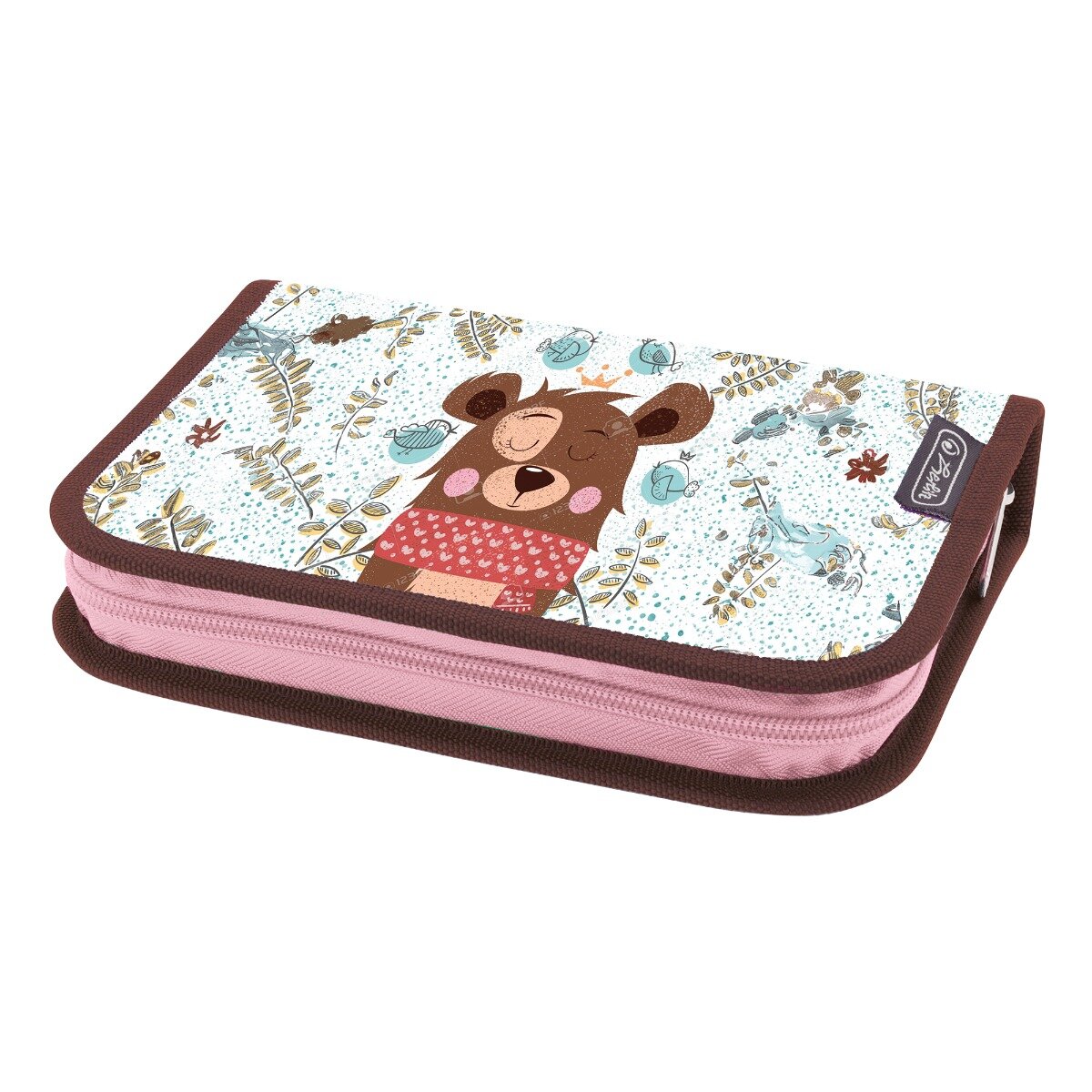 Herlitz Penar echipat cu un compartiment Cute Bear 34 piese