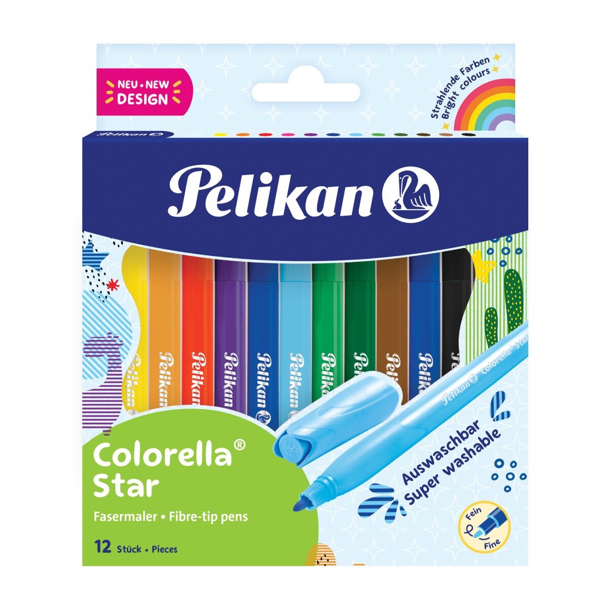 Herlitz Set 12 carioci Colorella Star C302