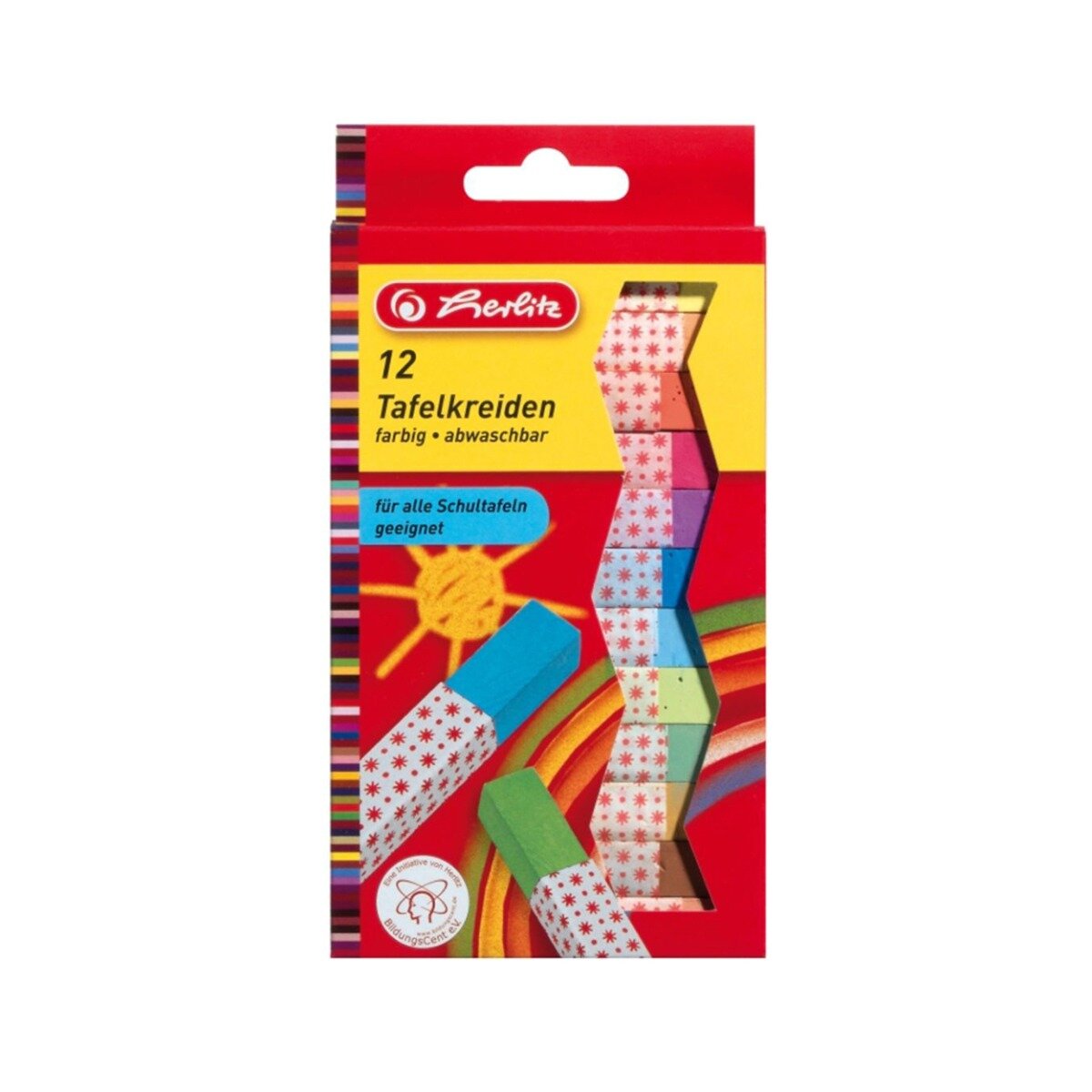 Herlitz Set creta colorata 12 bucati