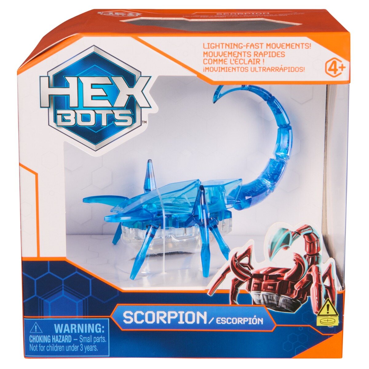 Hexbots Scorpion interactiv Blue 20149645
