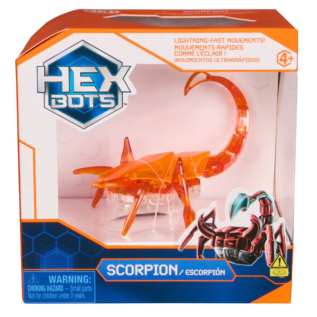 Hexbots Scorpion interactiv Portocaliu 20149647