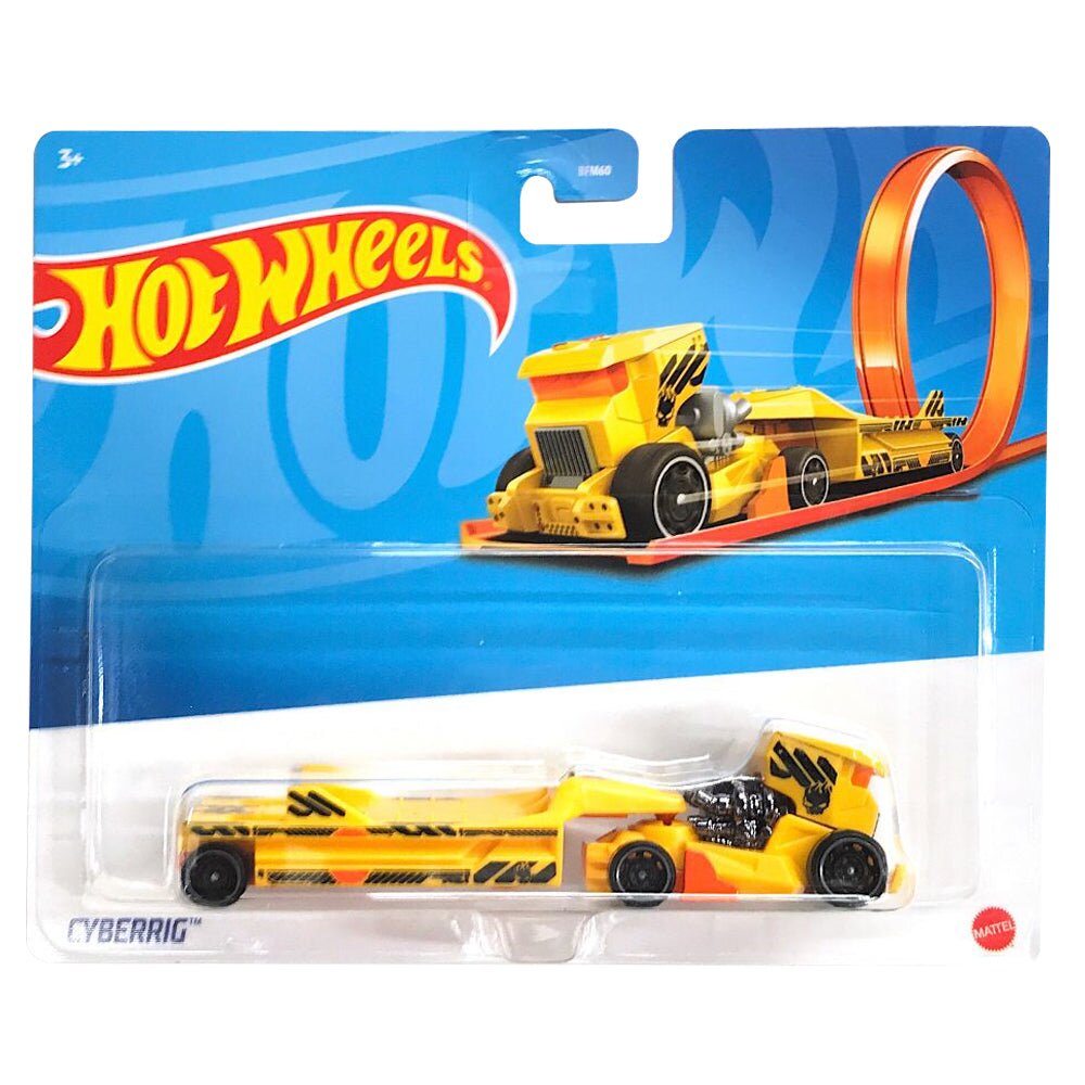 Hot Wheels Camion cu remorca Cyberrig HMG00