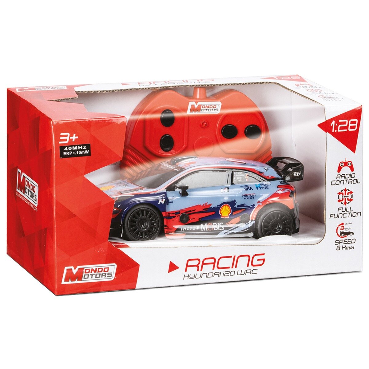 Hot Wheels Masina cu telecomanda Hyundai i20 WRC 1:28