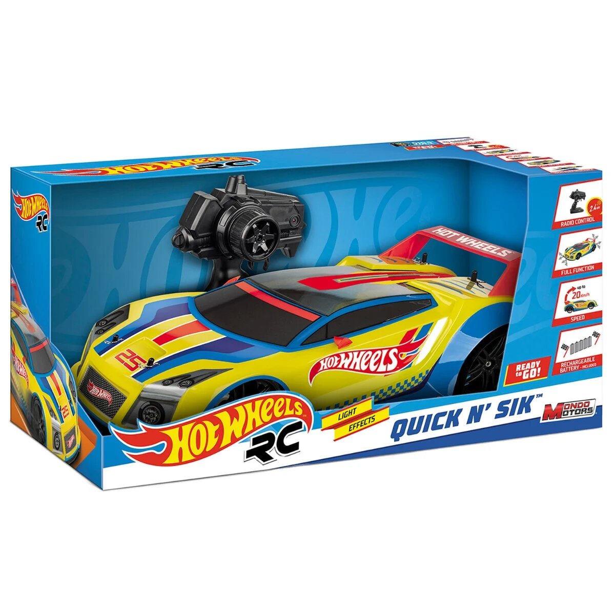 Hot Wheels Masina cu telecomanda Quick N Sik