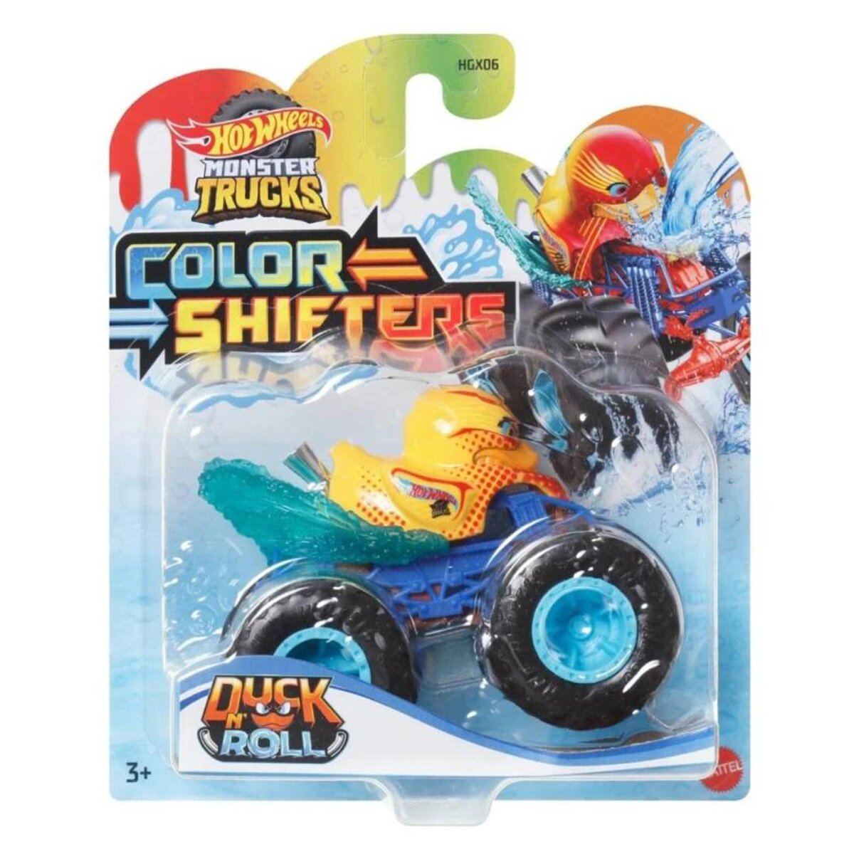 Hot Wheels Masina de teren Color Shifters Duck N Roll 1:64 HVH84
