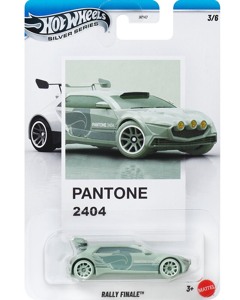 Hot Wheels Masina metalica Silver Series Pantone 2404 Rally Finale JKY54