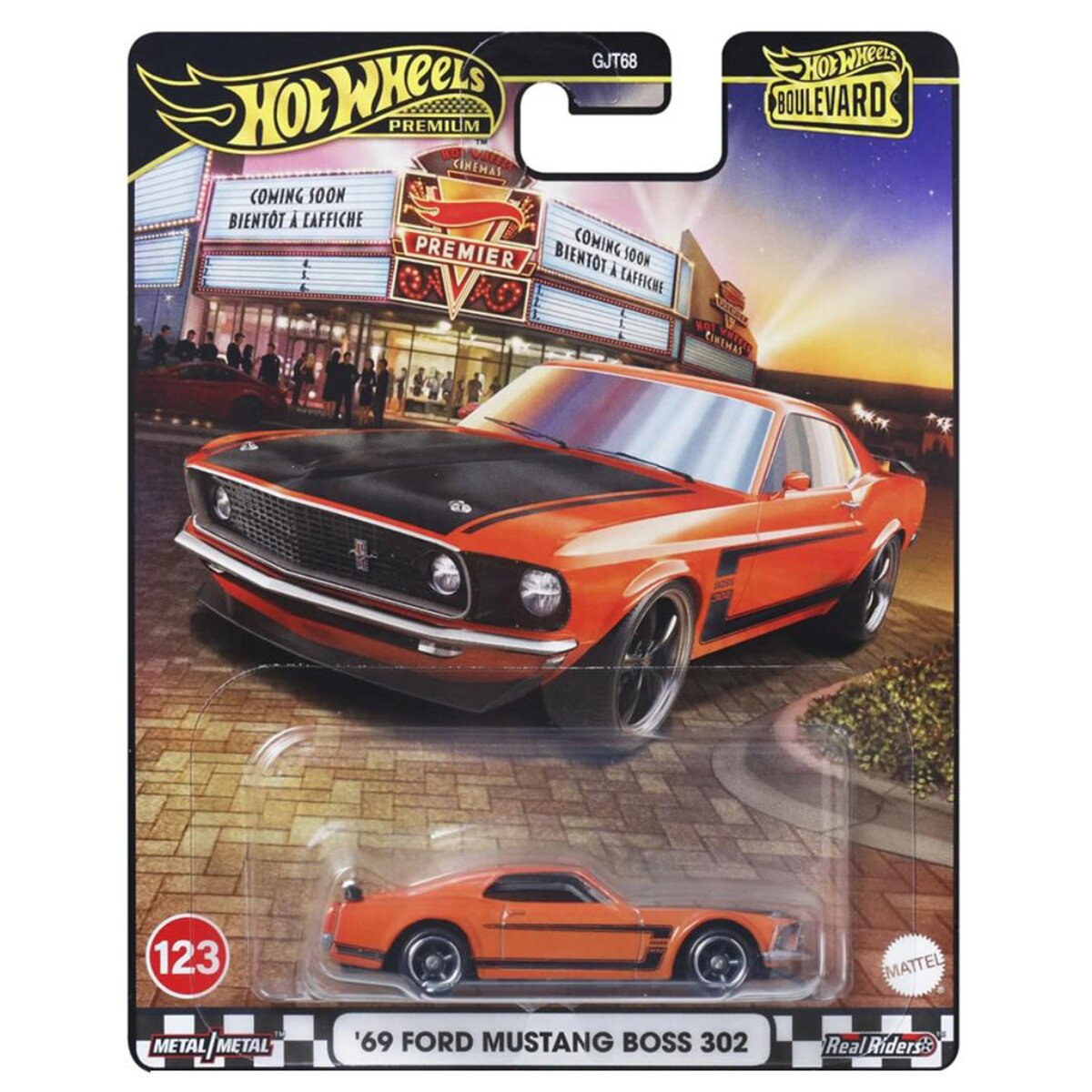 Hot Wheels Masinuta din metal Boulevard 69 Ford Mustang Boss 302 JBL20