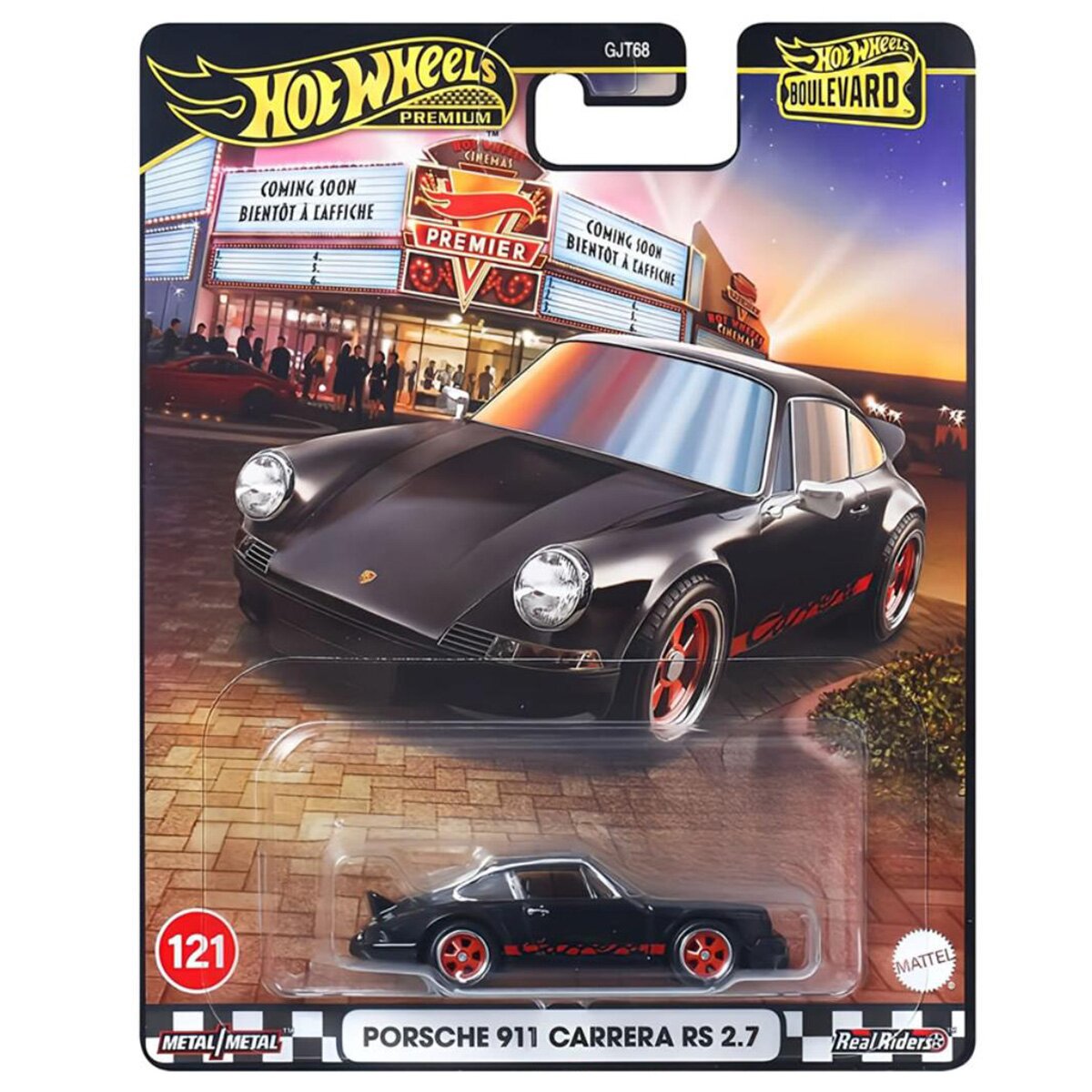 Hot Wheels Masinuta din metal Boulevard Porsche 911 Carrera RS 2.7 JBL19