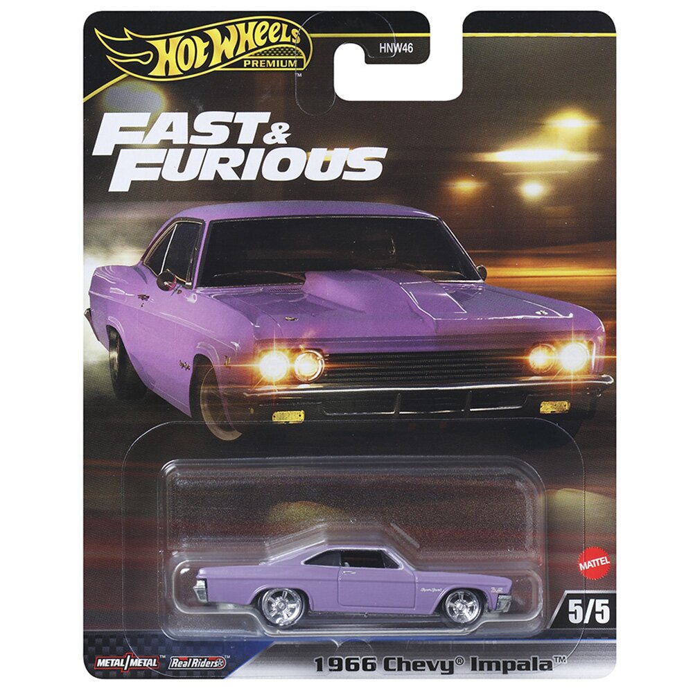 Hot Wheels Masinuta Fast and Furious 1966 Chevy Impala JBL95