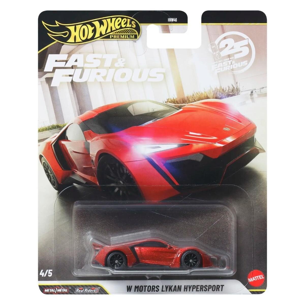 Hot Wheels Masinuta Fast and Furious W Motors Lykan Hypersport JHW70