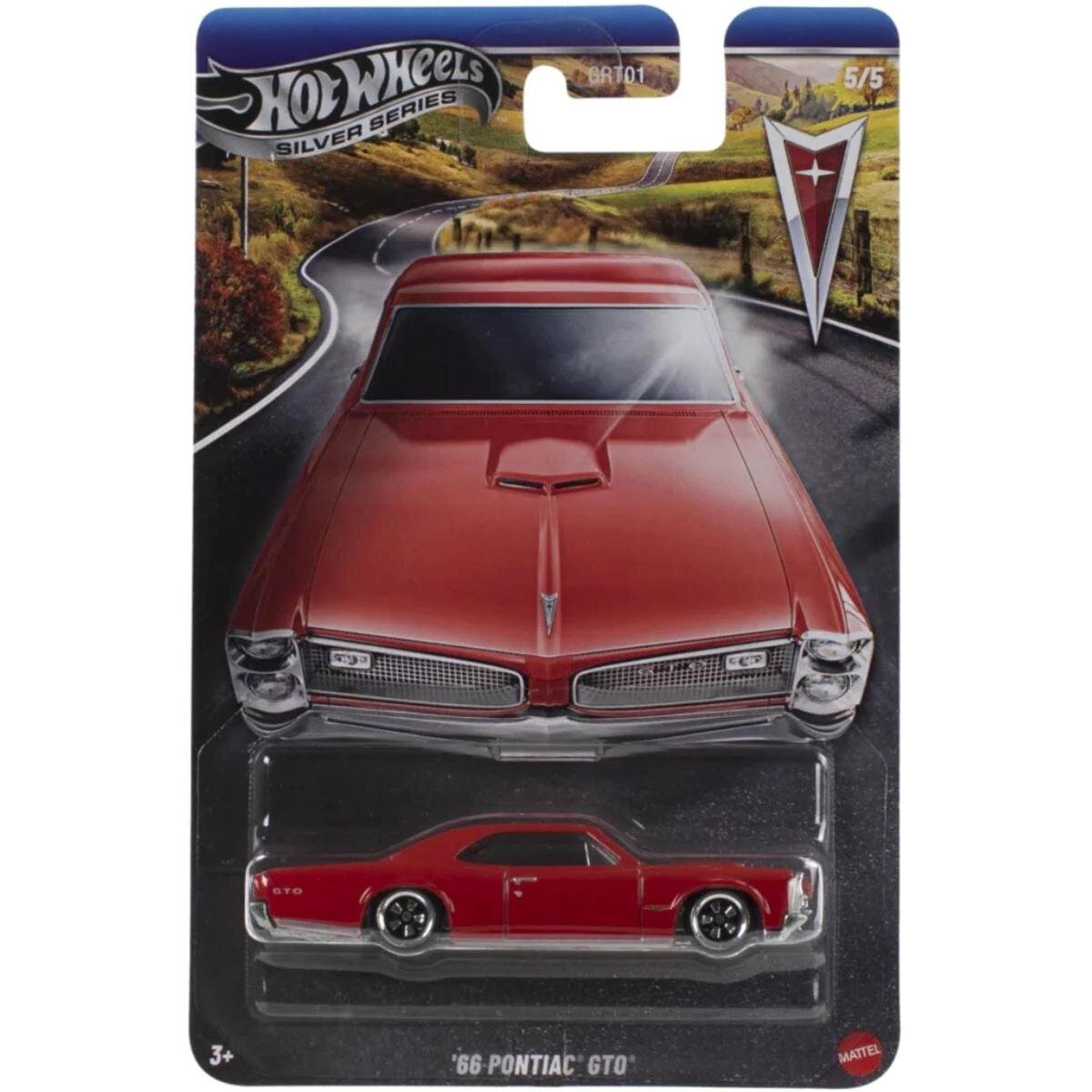 Hot Wheels Masinuta metalica '66 Pontiac GTO JKY14