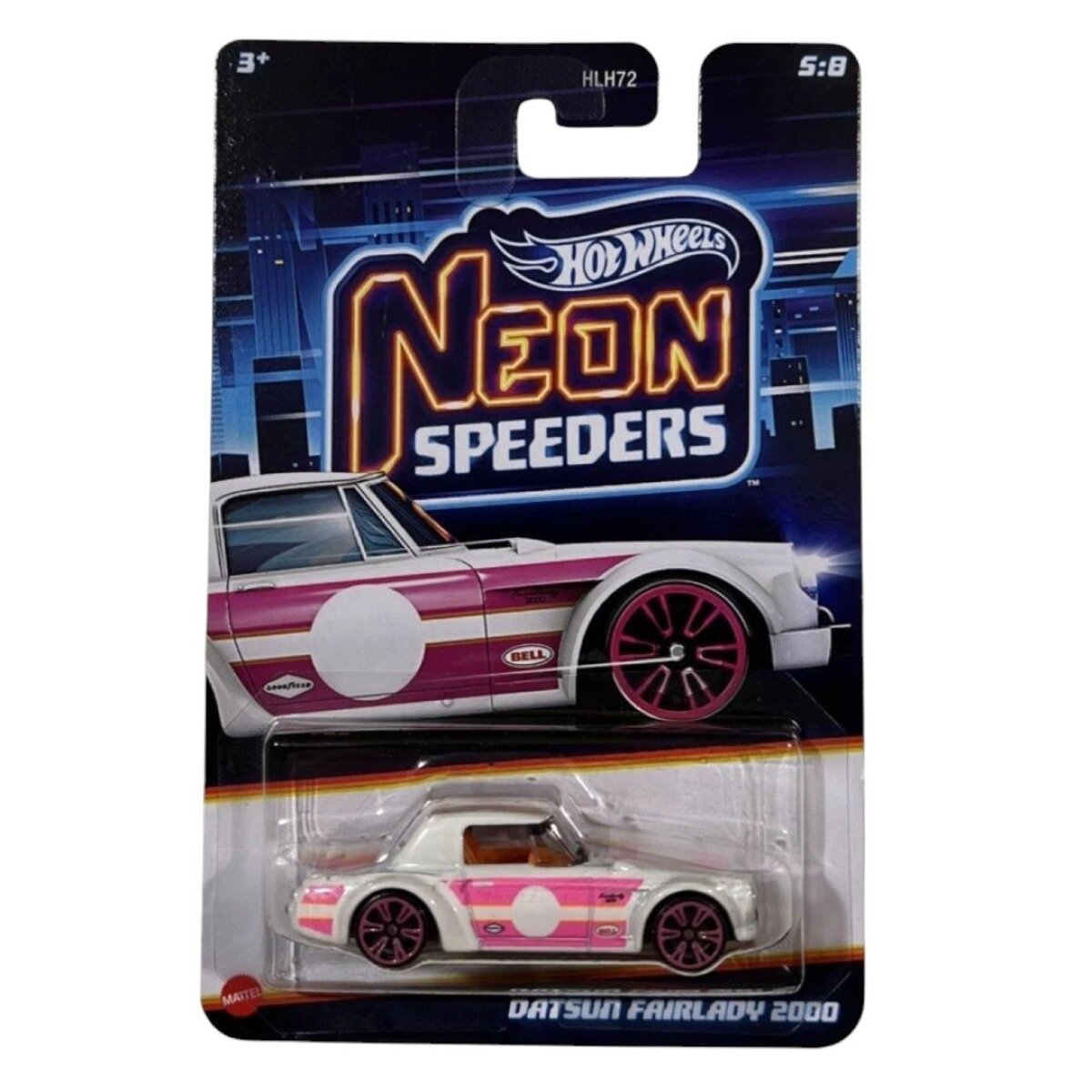 Hot Wheels Masinuta metalica Neon Speeders Datsun Fairlady 2000 JCB04