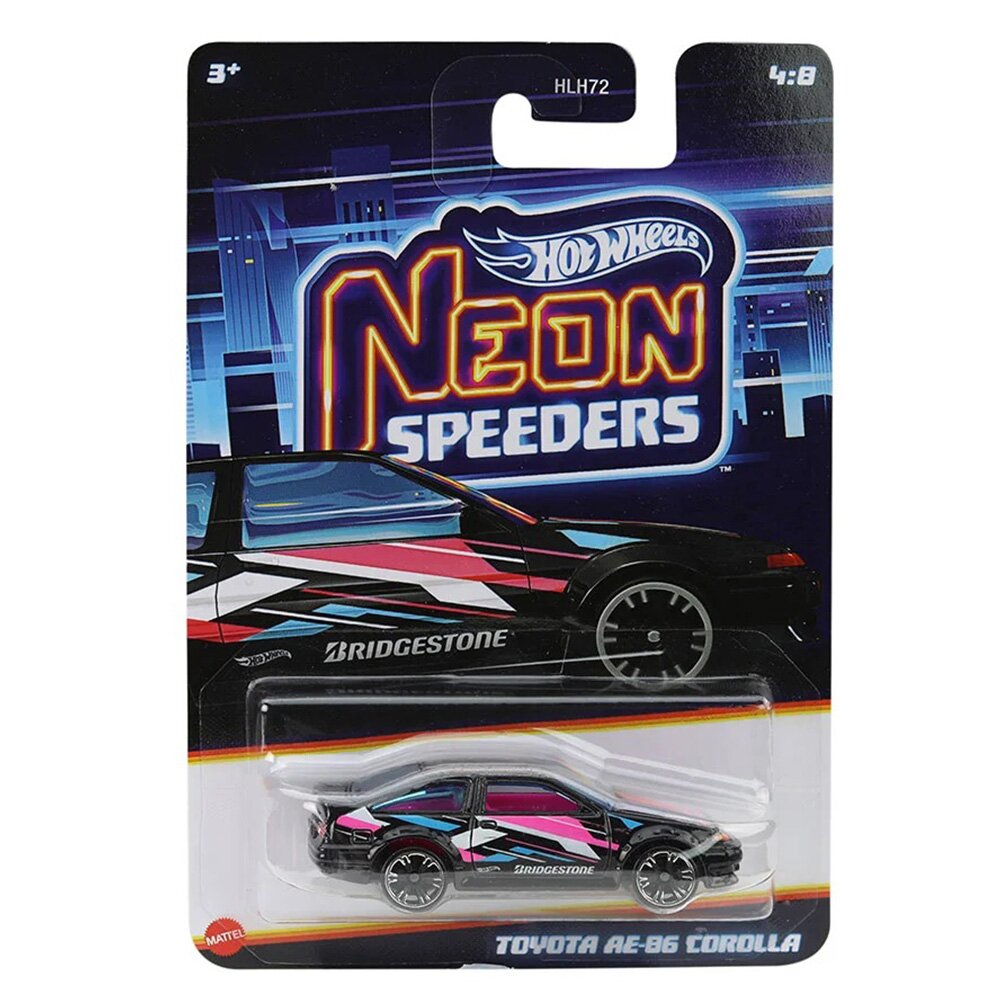 Hot Wheels Masinuta metalica Neon Speeders Toyota AE-Corolla JCB03