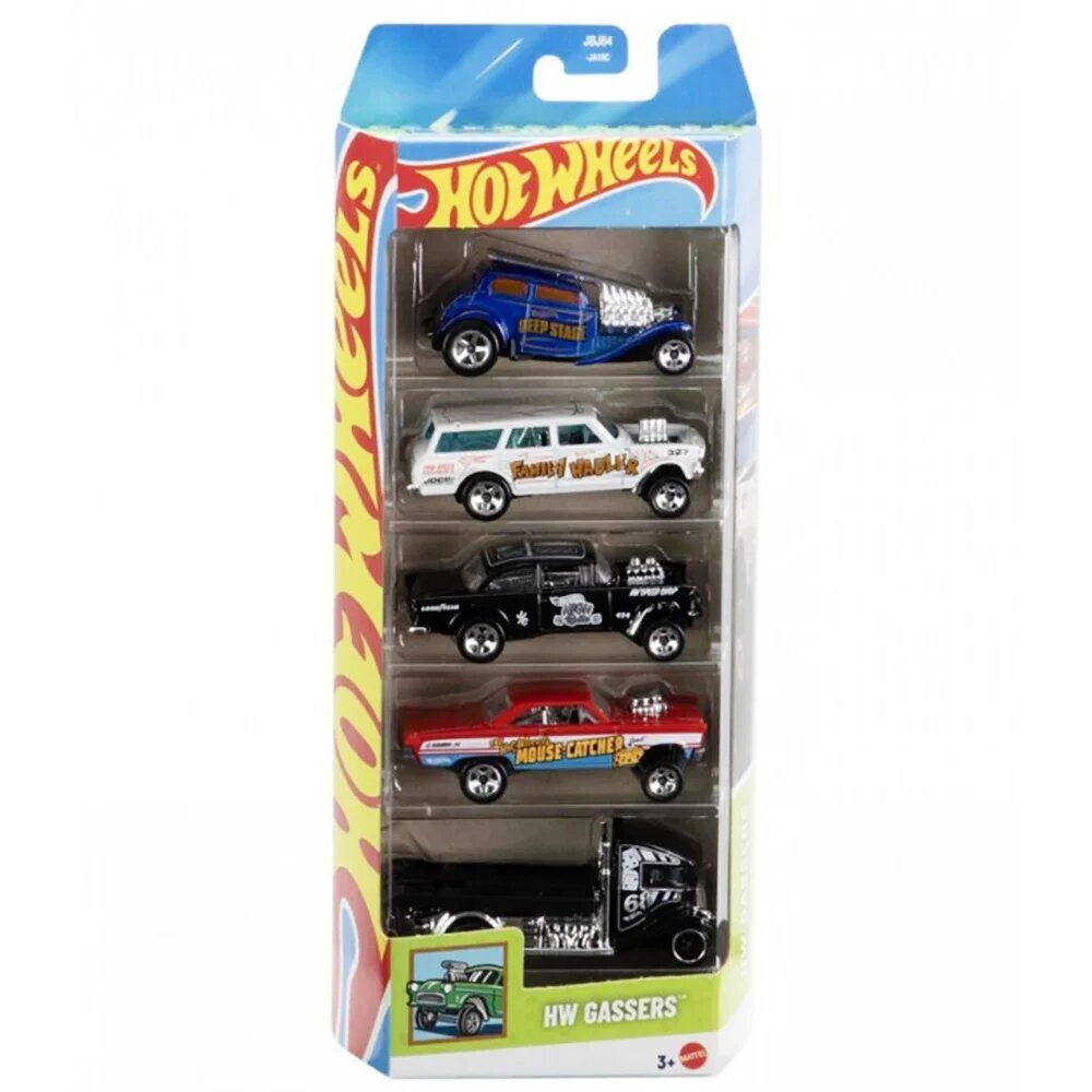 Hot Wheels Set 5 masinute HW Gassers JBJ84