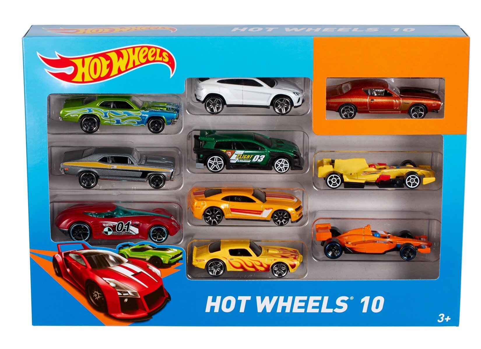 Hot Wheels Set masinute 10