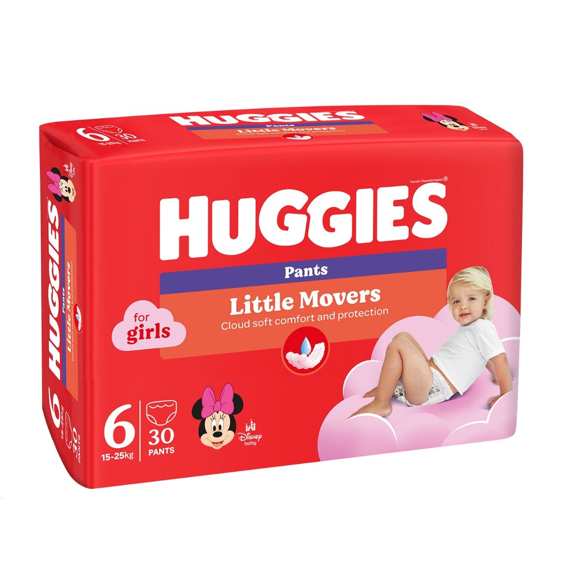 Huggies Scutece Chilotel Jumbo Nr 6 Fete 15-25 kg 30 buc