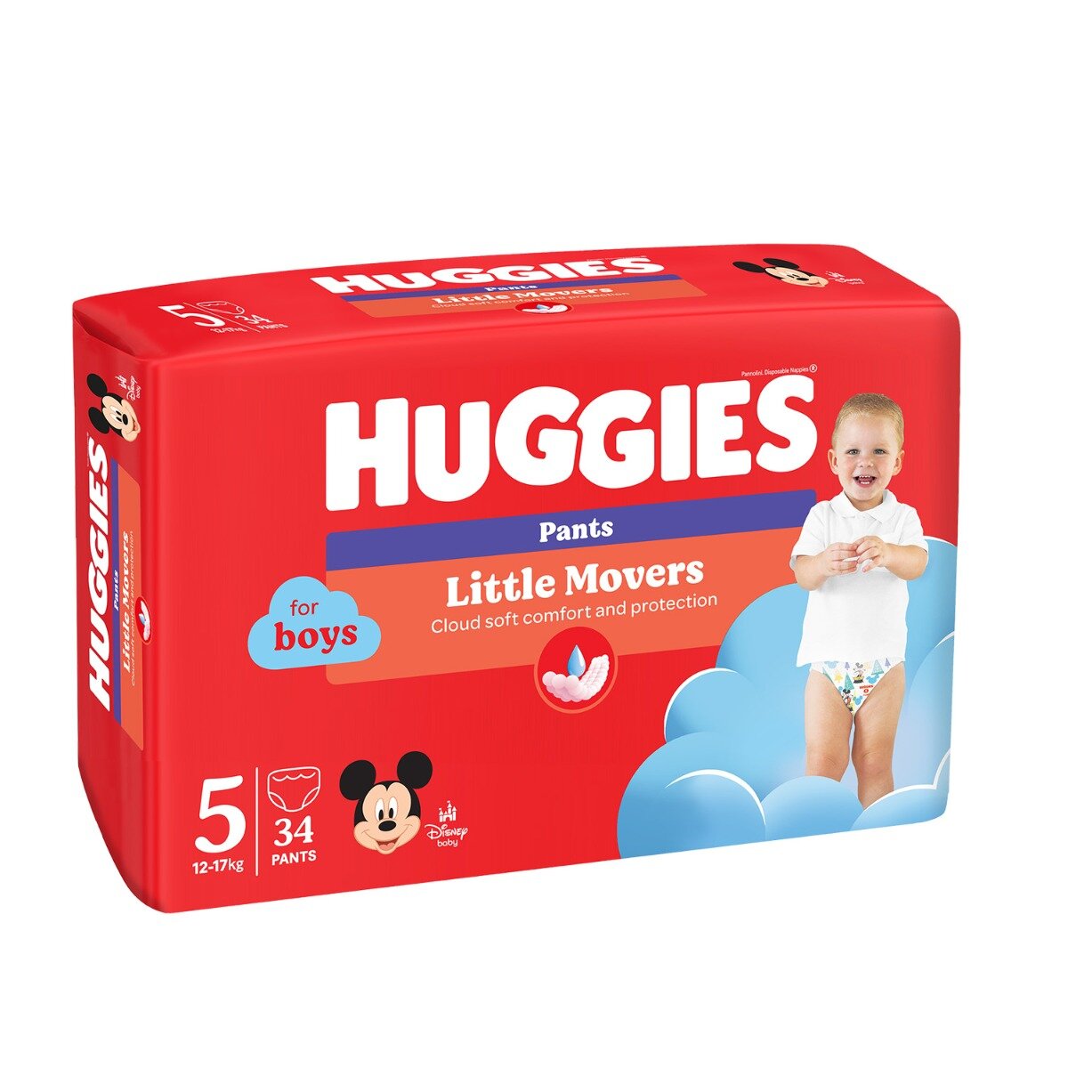 Huggies Scutece Chilotel Pants nr 5 12-17 kg 34 buc