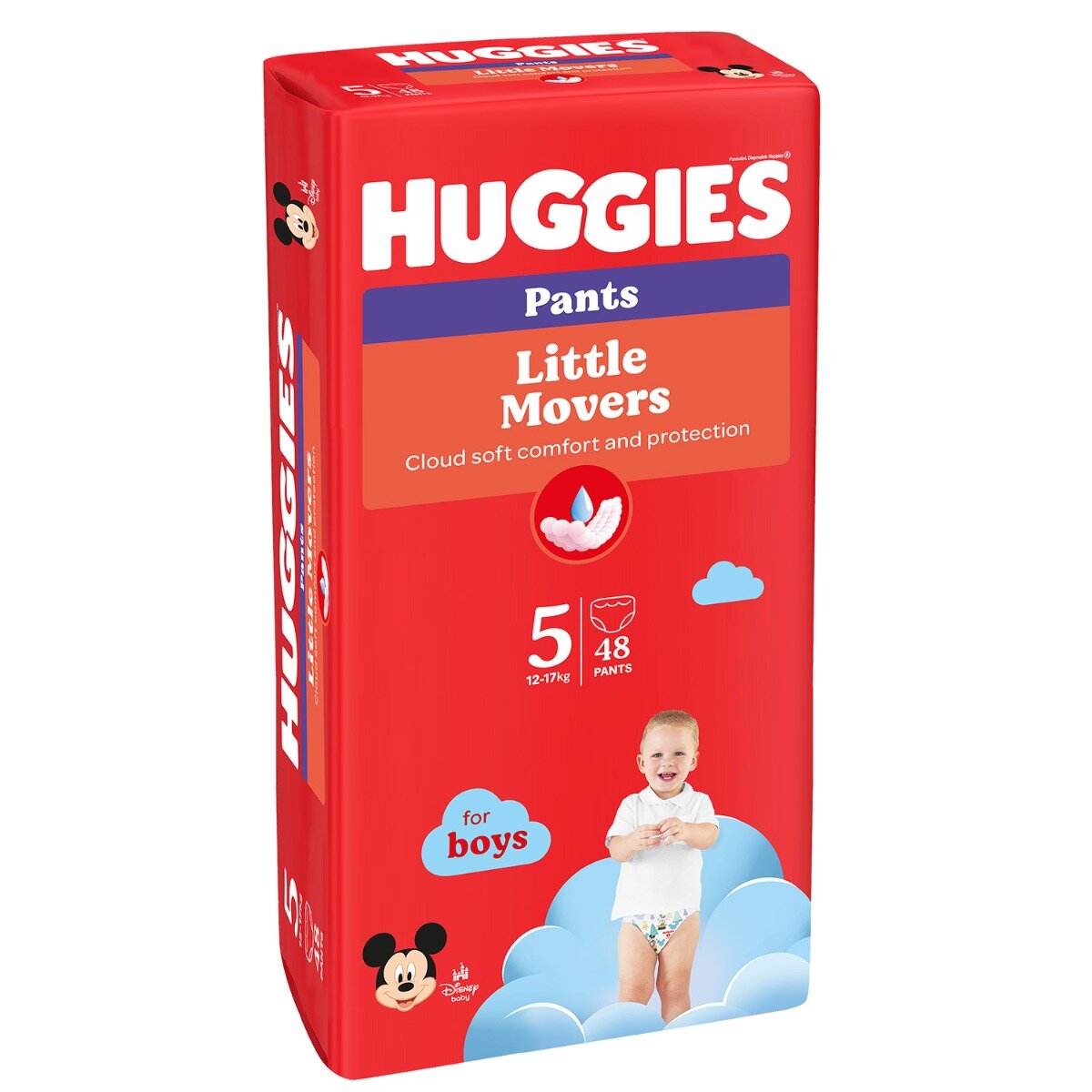 Huggies Scutece chilotel Pants Skin Comfort Nr 5 Boy 48 buc 12-17 kg