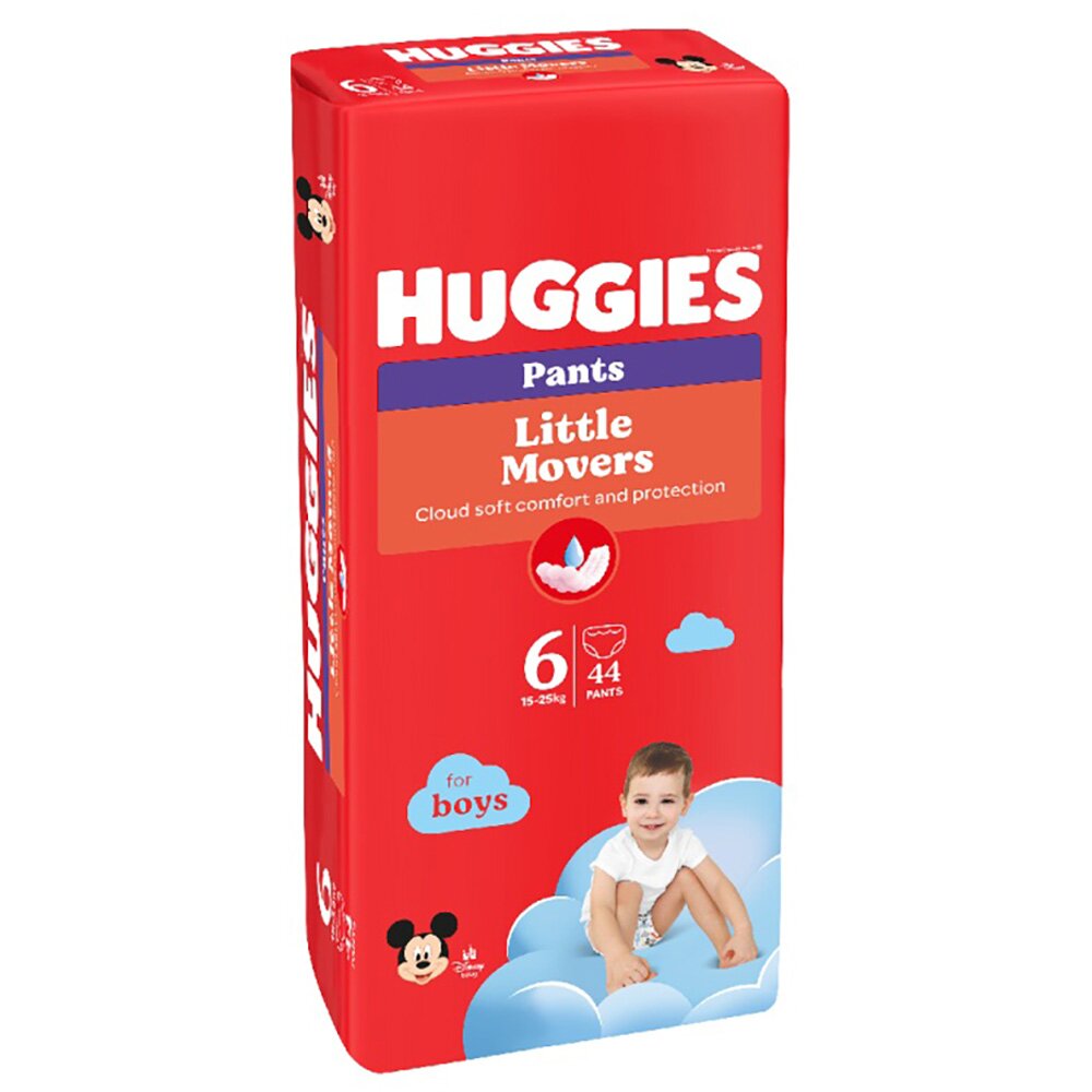 Huggies Scutece chilotel Pants Skin Comfort Nr. 6 Boys 44 Buc 15-25 Kg