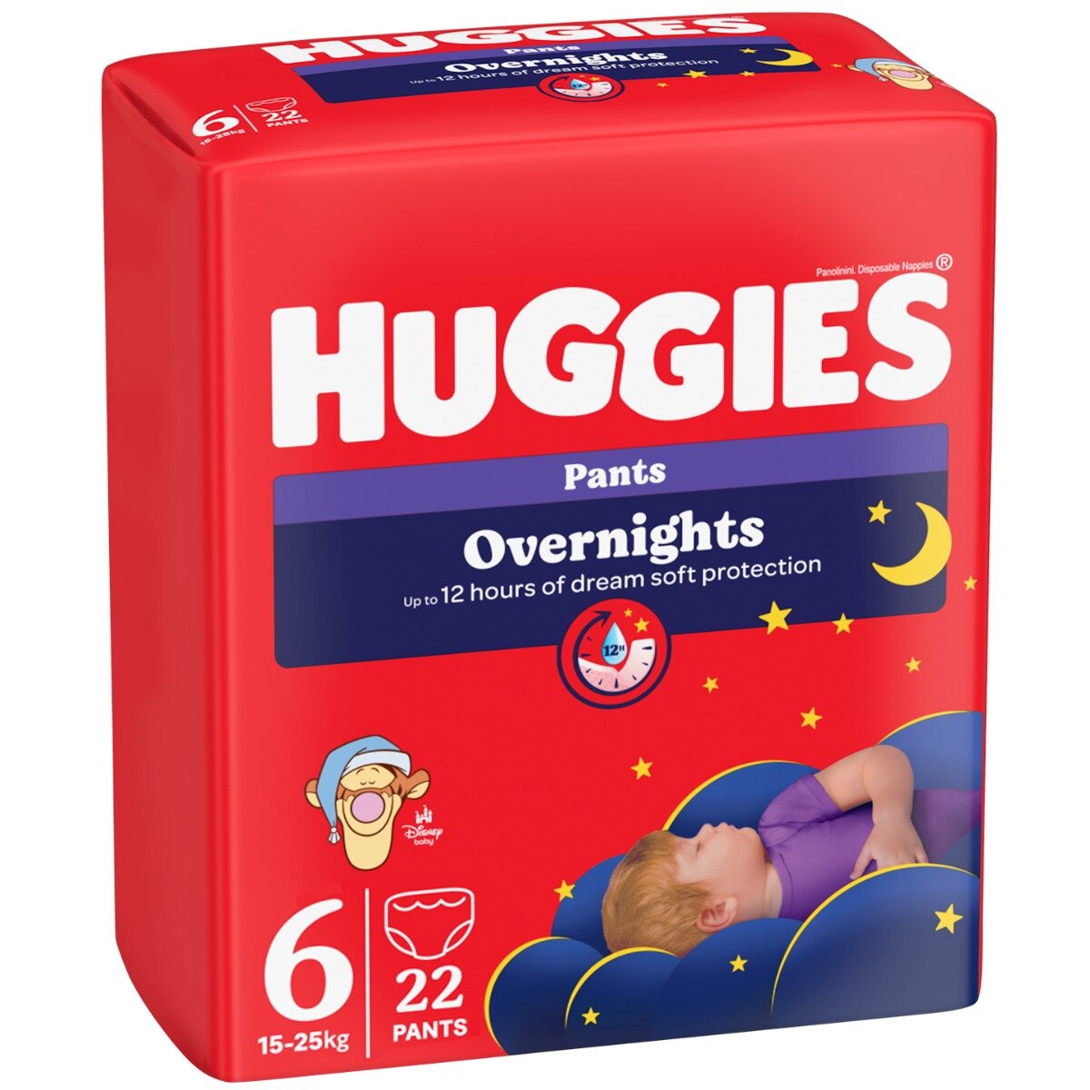 Huggies Scutece Pants Overnights Nr 6 15-25 kg 22 buc