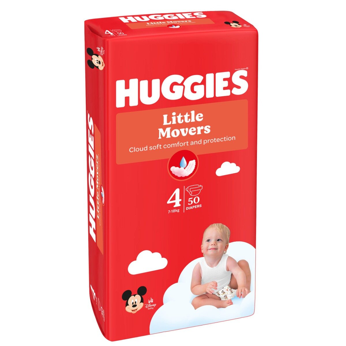 Huggies Scutece Ultra Comfort Jumbo Nr 4 7-18 kg 50 buc