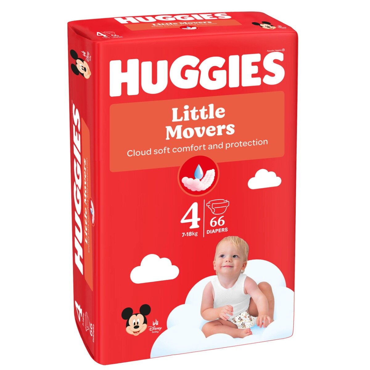 Huggies Scutece Ultra Comfort Mega Nr 4 7-18 kg 66 buc