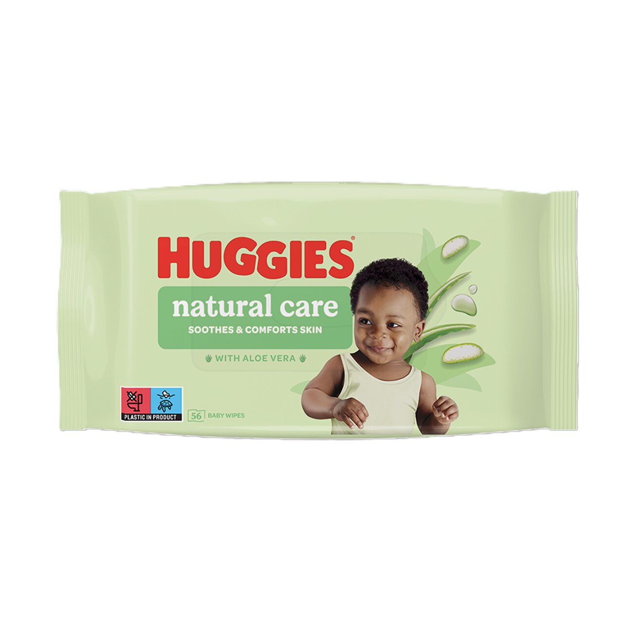 Huggies Servetele umede Wipes Natural Care 56 buc