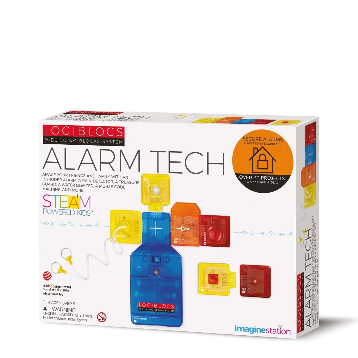 Imagine Station Joc educativ Logiblocs Alarm Tech