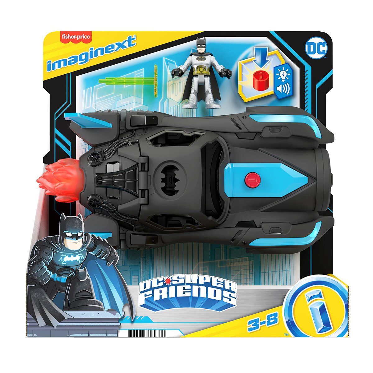 Imaginext Set de joaca DC Super Friends Batmobile HGX96