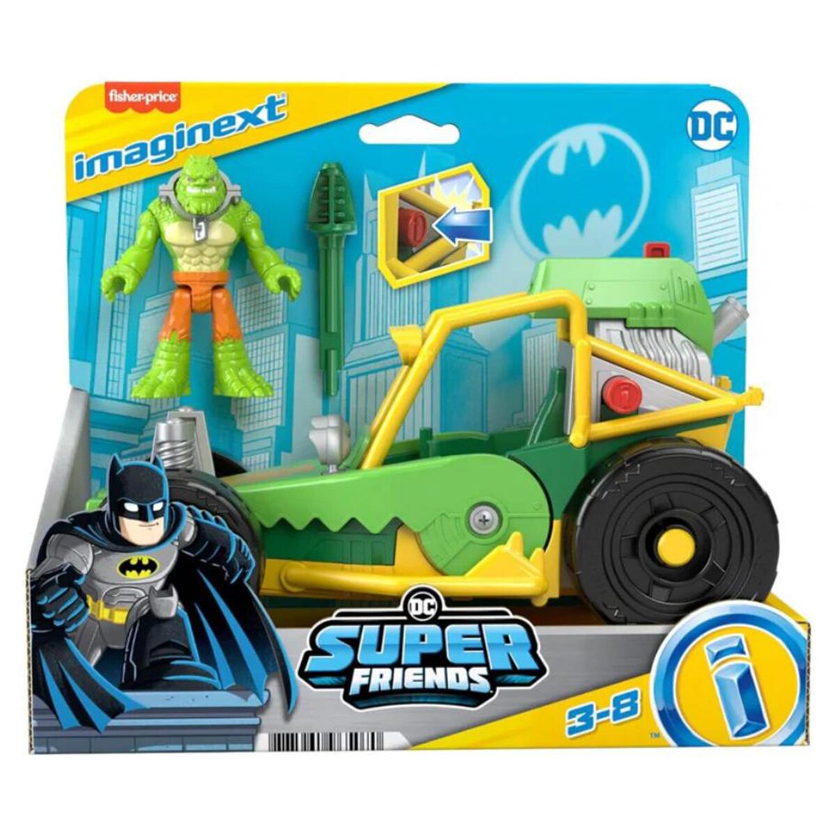 Imaginext Set de joaca DC Super Friends Killer Croc HML05