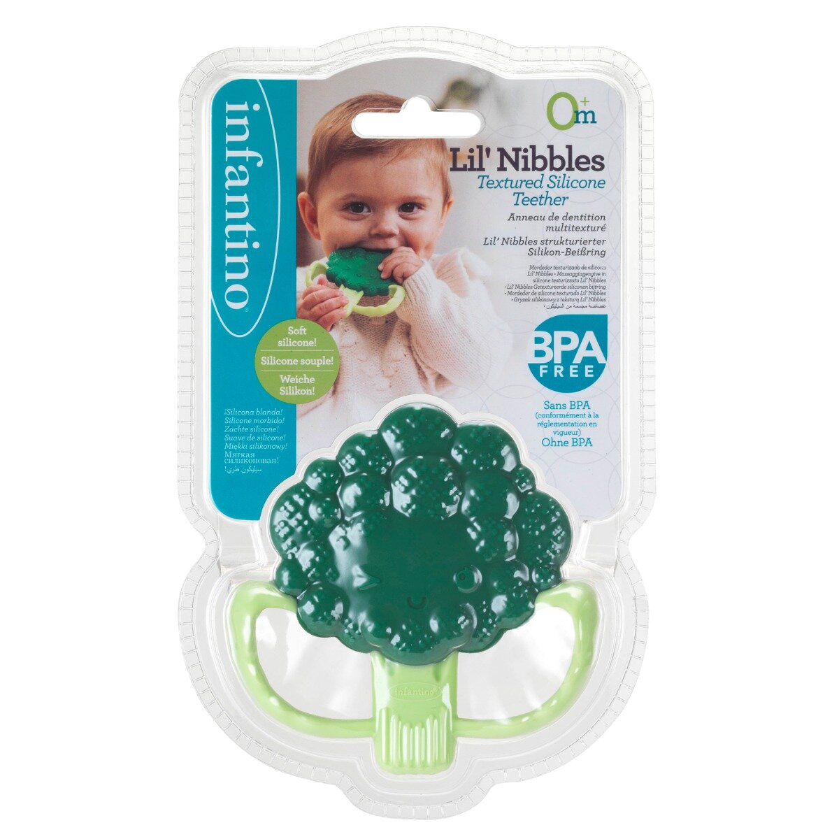 Infantino Jucarie pentru dentitie Broccoli