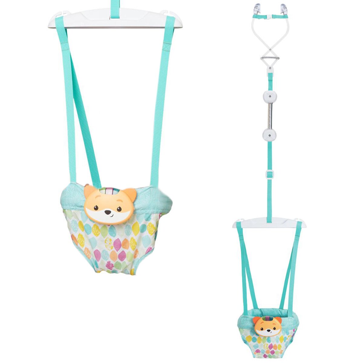 Infantino Leagan de interior cu lumini si sunete Jumper 2in1 Fox