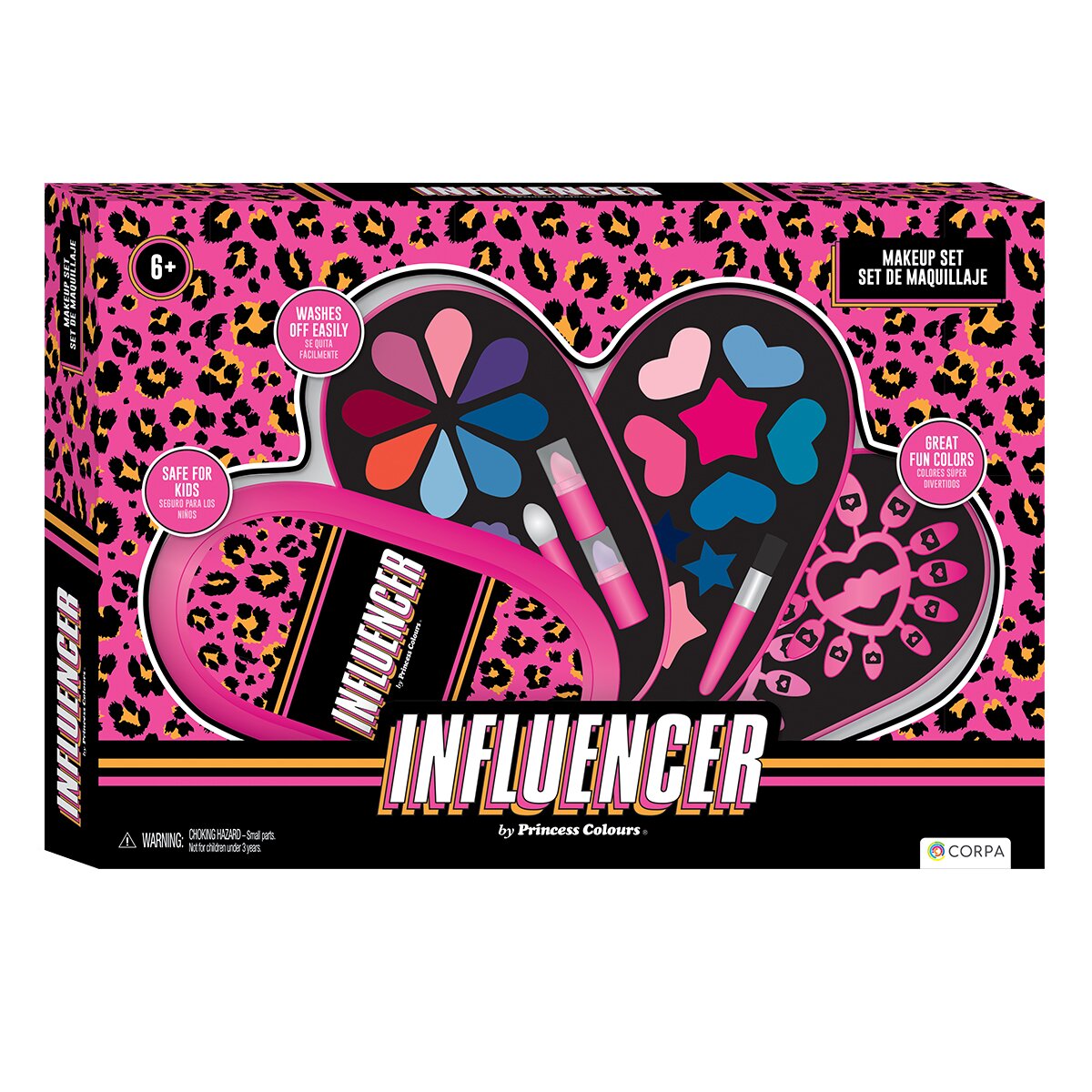 Influencer Set de machiaj cu 3 straturi