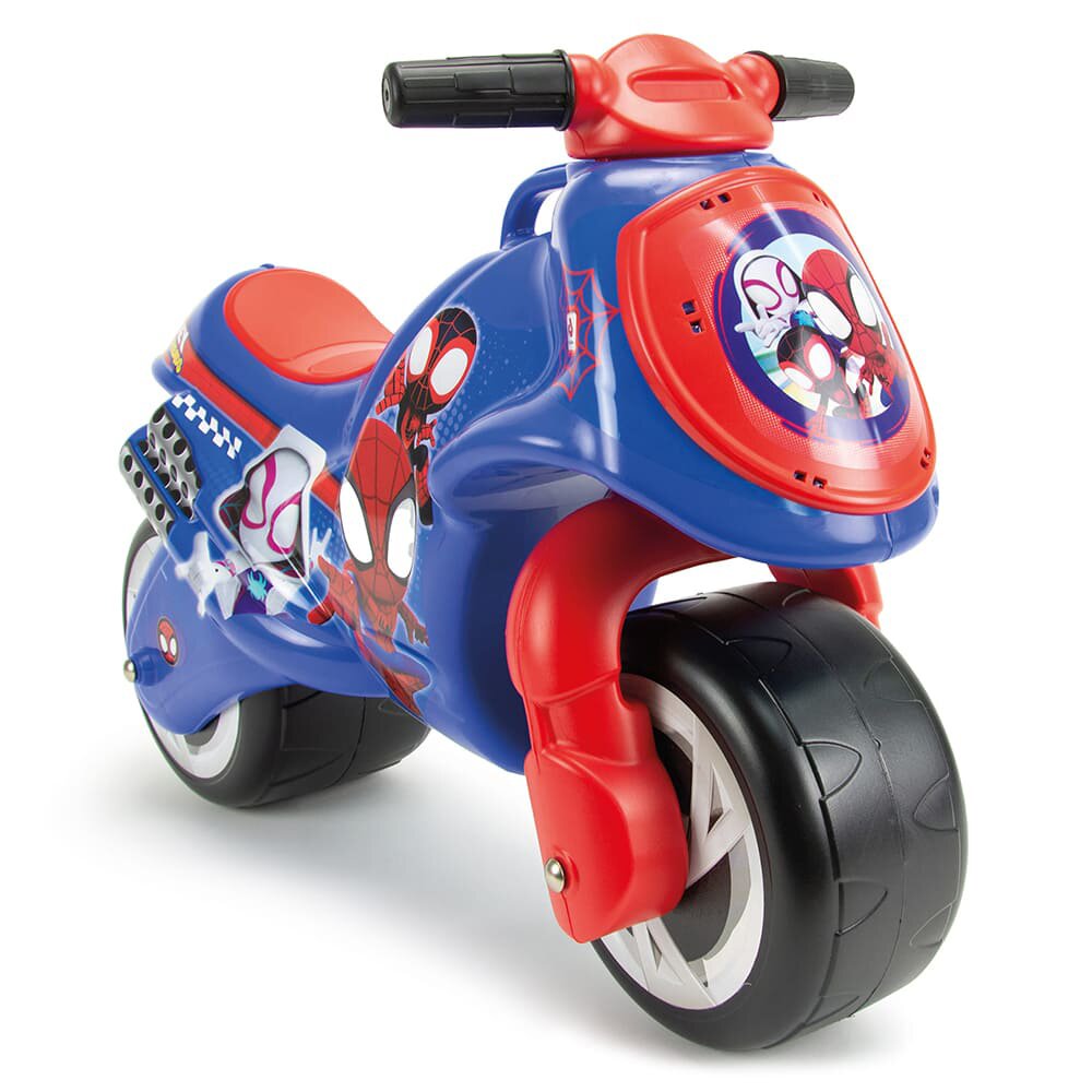INJUSA Moto Ride-On Neox Spidey fara pedale Albastru