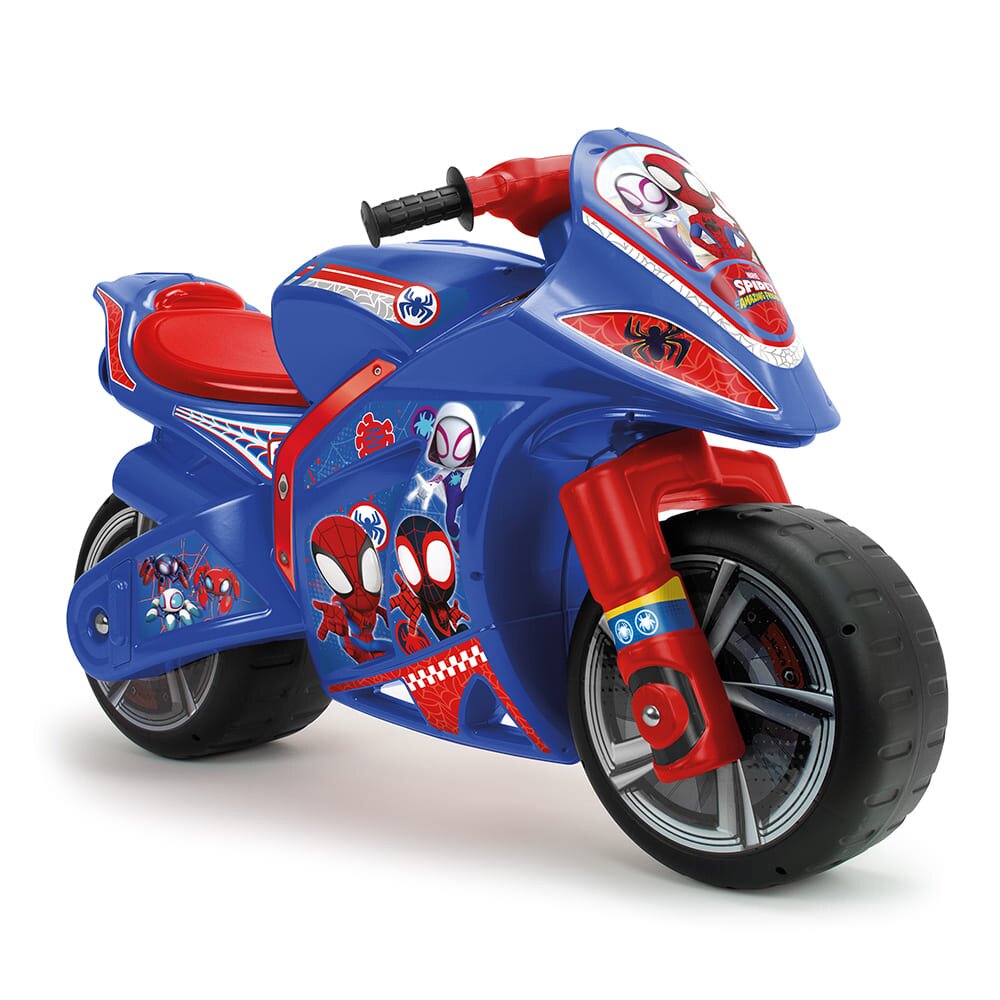 INJUSA Moto Ride-On Winner Spidey XL Albastru
