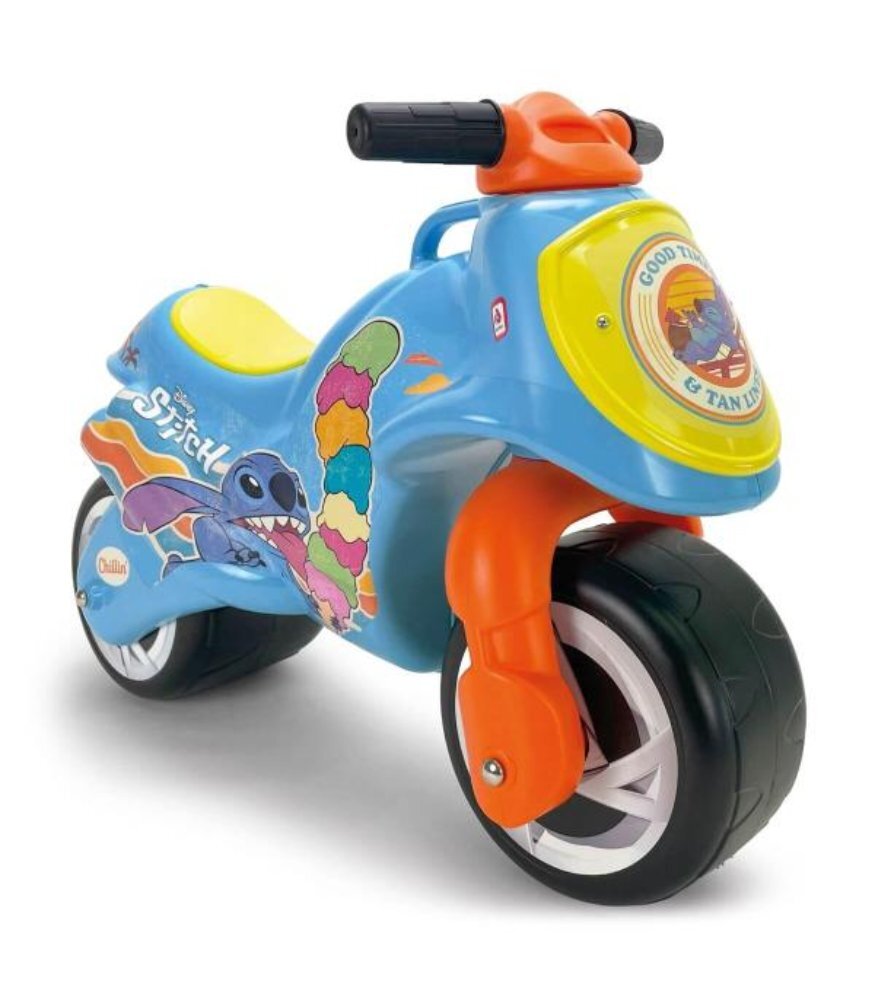 INJUSA Motocicleta Disney Stitch roti late din plastic