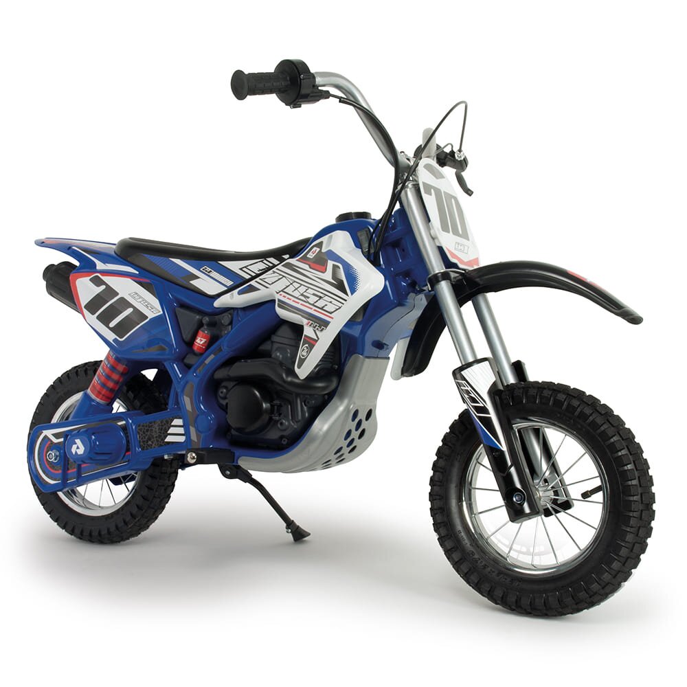 INJUSA Motocicleta electrica X-Treme Fighter 24V pentru orice tip de teren Albastru