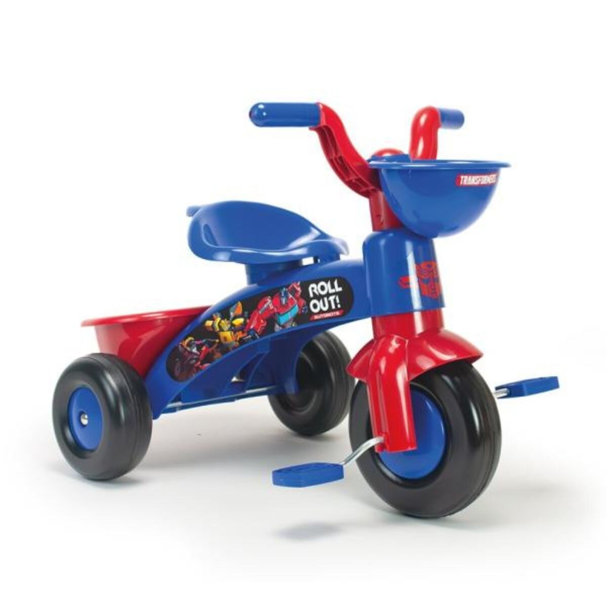 INJUSA Tricicleta cu pedale design ergonomic 62 x 42 x 46 cm Transformers Baby