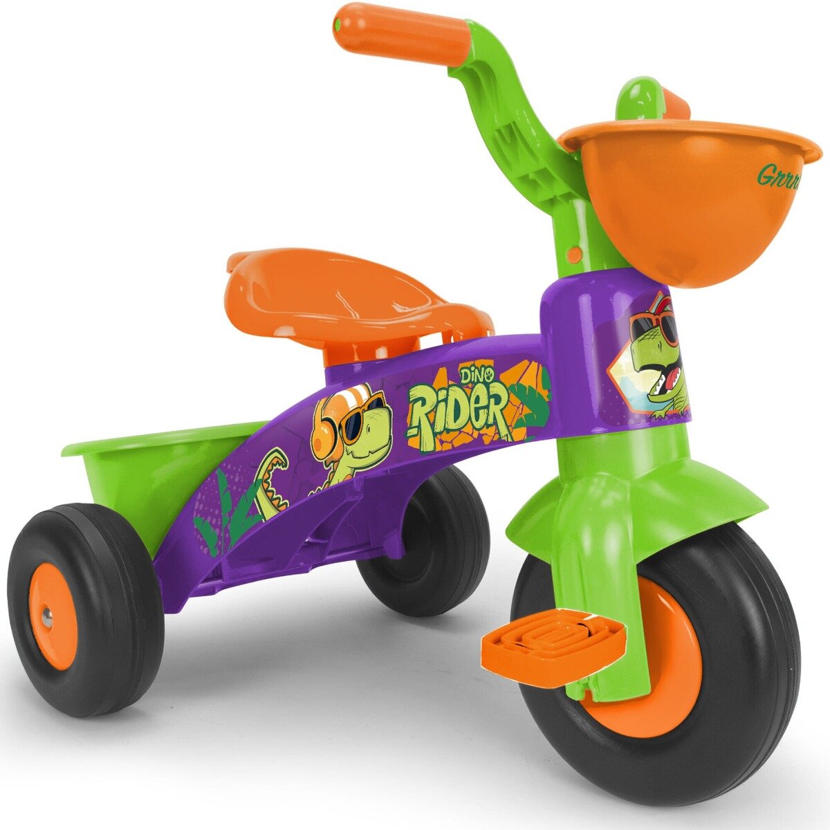 INJUSA Tricicleta cu pedale Dino Rider