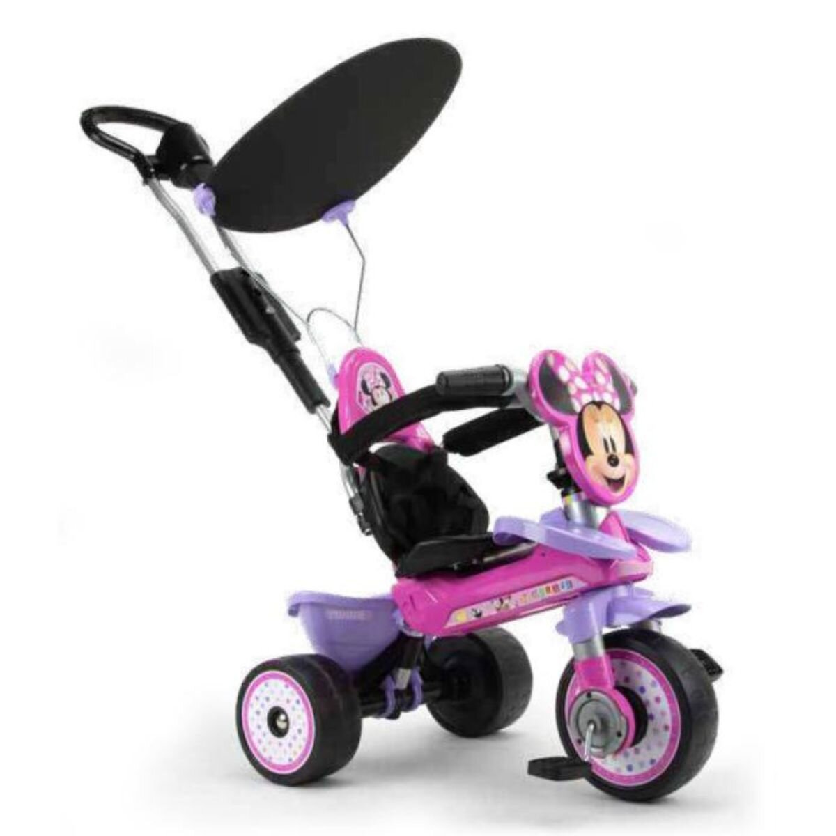 INJUSA Tricicleta evolutiva cu maner parental adaptabila anvelope EVA Disney Mickey Mouse