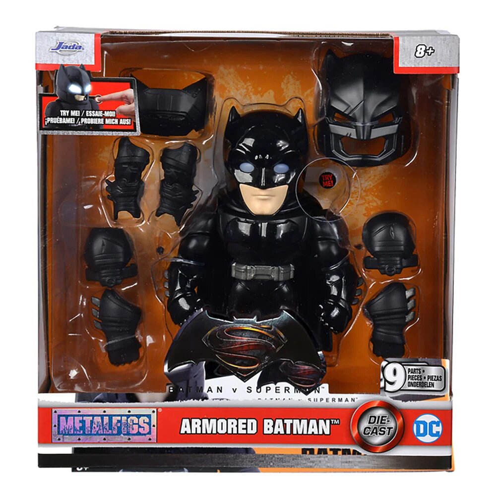 Jada Figurina metalica cu armura Batman 15 cm