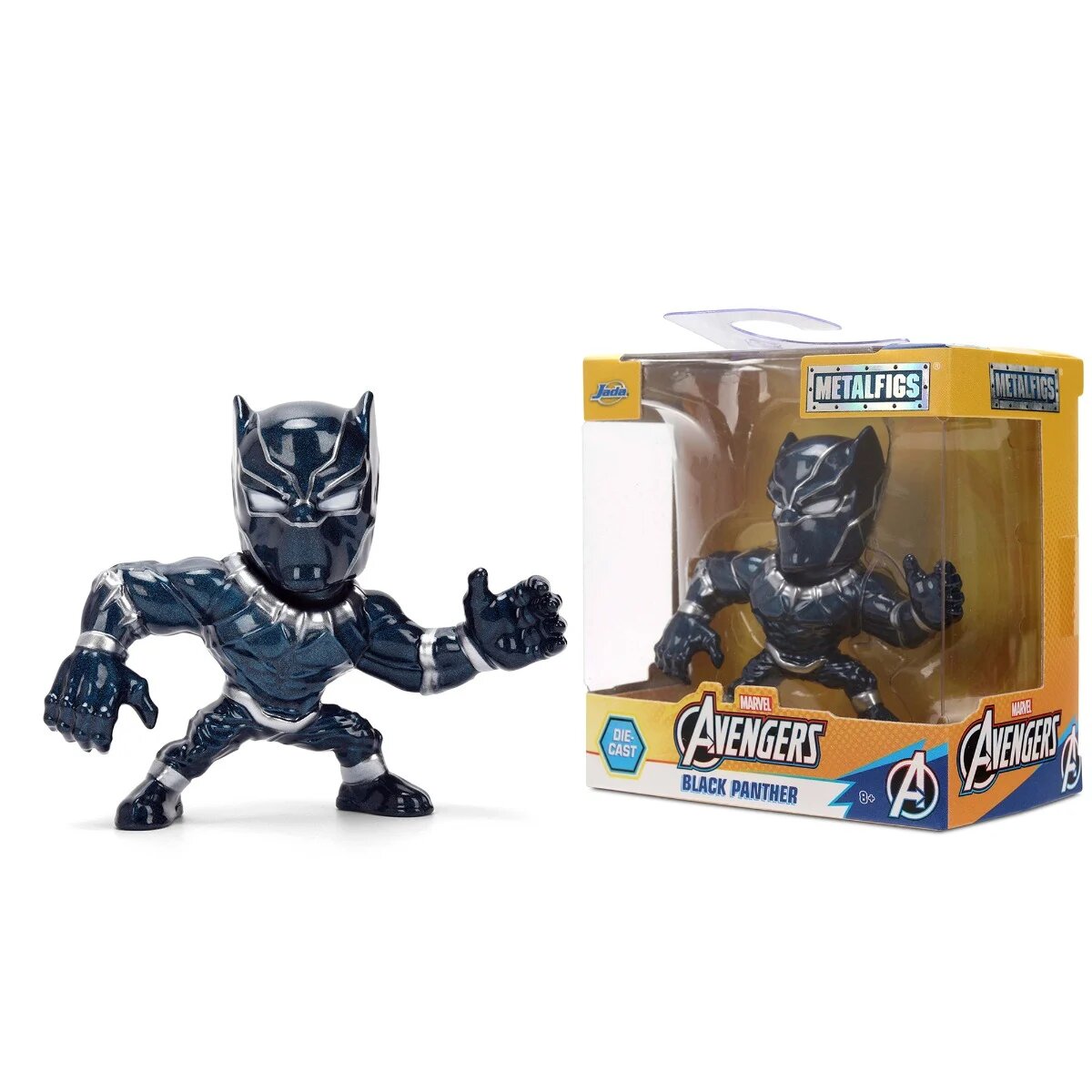 Jada Figurina metalica Marvel Avengers S2 Black Panther