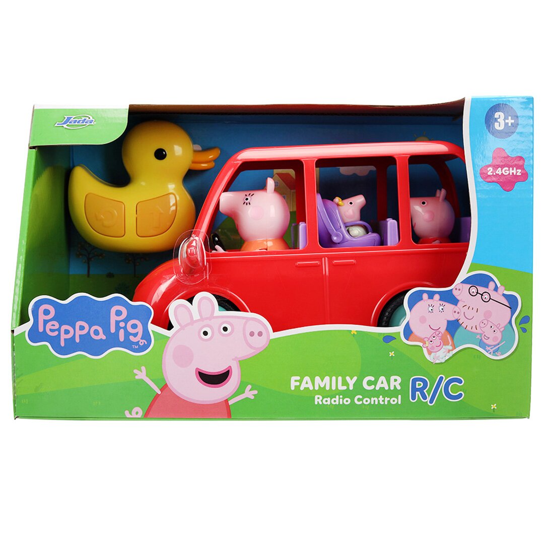 Jada Masina cu telecomanda Family Car Peppa Pig